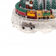 Фигура светодиодная на подставке Новогодний поезд с мелодией 30,5см, RGB NEON-NIGHT | Фото 6