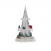 Фигура светодиодная на подставке Новогодний поезд с мелодией 30,5см, RGB NEON-NIGHT | Фото 7