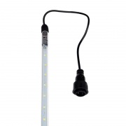 Гирлянда Тающие сосульки комплект 10 шт. х 100см, шаг 100см, 960 LED ТЕПЛЫЙ БЕЛЫЙ, черный каучук, IP65, 24В, соединяется NEON-NIGHT | Фото 4