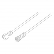 Удлинитель (шнур) для подключения уличных гирлянд 1м белый ПВХ NEON-NIGHT | Фото 2