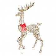 Светодиодная фигура Олень 180см, цвет свечения теплый белый, питание от трансформатора, IP44 NEON-NIGHT | Фото 3