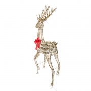 Светодиодная фигура Олень 180см, цвет свечения теплый белый, питание от трансформатора, IP44 NEON-NIGHT | Фото 4