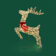 Светодиодная фигура бегущий Олень 88см, цвет свечения теплый белый, питание от трансформатора, IP44 NEON-NIGHT | Фото 10