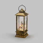 Декоративный фонарь (фигура) с эффектом снегопада и подсветкой Семья снеговиков NEON-NIGHT | Фото 1