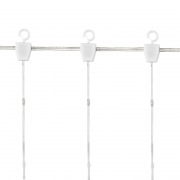 Умная гирлянда Занавес из росы с крупными каплями 2х2м 400 LED RGB мягкий прозрачный провод IP20 USB, пульт управления NEON-NIGHT | Фото 4