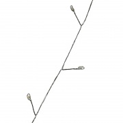 Гирлянда светодиодная Роса Фейерверк с контроллером 40м 1000 LED ТЕПЛЫЙ БЕЛЫЙ IP20 на катушке, зеленый провод NEON-NIGHT | Фото 2