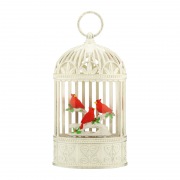 Декоративный светильник Кардинал с конфетти и подсветкой, 13,3х7,9х23,7 см, питание 3хАА (не в комплекте) и USB NEON-NIGHT | Фото 3