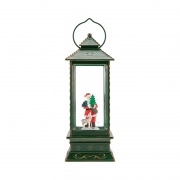 Декоративный светильник Дед Мороз с олененком с эффектом снегопада и подсветкой, 10,5х10,5х28,5 см, питание 4хААА (не в комплекте) и USB NEON-NIGHT | Фото 3