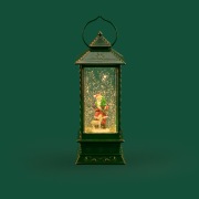 Декоративный светильник Дед Мороз с олененком с эффектом снегопада и подсветкой, 10,5х10,5х28,5 см, питание 4хААА (не в комплекте) и USB NEON-NIGHT | Фото 8