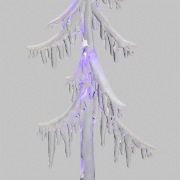 Фигура на подставке Елочка 45 см, RGB, питание 3хААА (не в комплекте) NEON-NIGHT | Фото 1