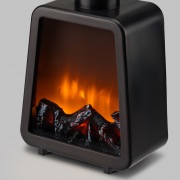 Светодиодный камин Лофт с эффектом живого огня 17х10х24,5 см, с USB, черный NEON-NIGHT | Фото 1