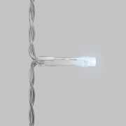 Гирлянда светодиодная Занавес 3х2м 264 LED БЕЛЫЙ прозрачный ПВХ IP44 эффект мерцания 22 нити 12 LED/нить NEON-NIGHT | Фото 2