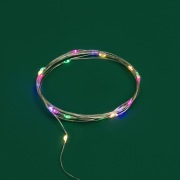 Гирлянда светодиодная Роса 2м 20 LED МУЛЬТИКОЛОР IP20 2хАА (в комплект не входят) NEON-NIGHT | Фото 7