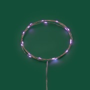Гирлянда светодиодная Роса 2м 20 LED ФИОЛЕТОВЫЙ IP20 2хАА (в комплект не входят) NEON-NIGHT | Фото 7