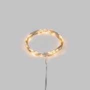 Гирлянда светодиодная Роса 5м 50 LED ТЕПЛЫЙ БЕЛЫЙ IP20 2хАА (в комплект не входят) NEON-NIGHT | Фото 1