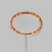 Гирлянда светодиодная Роса 5м 50 LED ЯНТАРНЫЙ IP20 2хАА (в комплект не входят) NEON-NIGHT | Фото 1