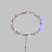 Гирлянда светодиодная Роса 5м 50 LED МУЛЬТИКОЛОР IP20 2хАА (в комплект не входят) NEON-NIGHT | Фото 1