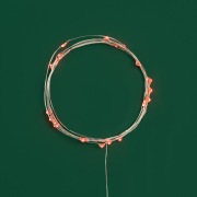 Гирлянда светодиодная Роса 5м 50 LED ОРАНЖЕВЫЙ IP20 2хАА (в комплект не входят) NEON-NIGHT | Фото 6
