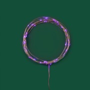 Гирлянда светодиодная Роса 5м 50 LED ФИОЛЕТОВЫЙ IP20 2хАА (в комплект не входят) NEON-NIGHT | Фото 6