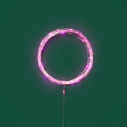 Гирлянда светодиодная Роса 10м 100 LED РОЗОВЫЙ IP20 3хАА (в комплект не входят) NEON-NIGHT | Фото 6