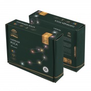 Гирлянда светодиодная Роса с контроллером 30м 300 LED МУЛЬТИКОЛОР IP20 230В зеленый провод NEON-NIGHT | Фото 5