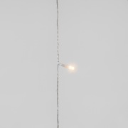 Занавес 1,5x1,5м 64 LED ТЕПЛЫЙ БЕЛЫЙ прозрачный ПВХ IP20 свечение с динамикой 220В не соединяется, с контроллером NEON-NIGHT | Фото 2