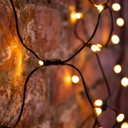 Гирлянда "Сеть" 1х1,5м, черный ПВХ, 160 LED Тёплый белый | Фото 5