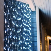 Гирлянда "Сеть" 2,5х2,5м, черный ПВХ, 432 LED Белые | Фото 4