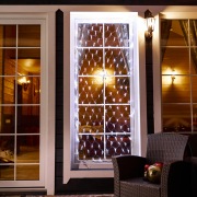 Гирлянда "Сеть" 2х0,7м, черный ПВХ, 176 LED Белые | Фото 5