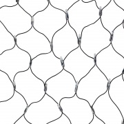 Гирлянда "Сеть" 2х0,7м, черный ПВХ, 176 LED Белые/Синие | Фото 2