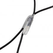 Гирлянда "Сеть" 2х0,7м, черный ПВХ, 176 LED Красные/Синие | Фото 3