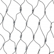 Гирлянда "Сеть" 2х1,5м, черный ПВХ, 240 LED Мультиколор | Фото 2