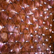 Гирлянда "Сеть" 2х1,5м, черный ПВХ, 288 LED Белые | Фото 1