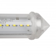 Сосулька светодиодная 50 см, 220V, e27, двухсторонняя, 48х2 диодов, цвет диодов белый | Фото 5