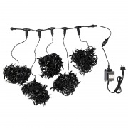 Гирлянда "LED ClipLight" 24V, 5 нитей по 20 метров, цвет диодов ТЕПЛЫЙ БЕЛЫЙ | Фото 3