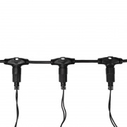 Гирлянда "LED ClipLight" 24V, 5 нитей по 20 метров, цвет диодов ТЕПЛЫЙ БЕЛЫЙ | Фото 6