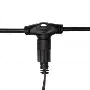 Гирлянда "LED ClipLight" 24V, 5 нитей по 20 метров, цвет диодов Синий, Flashing (Белый) | Фото 5