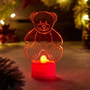 Фигура светодиодная на подставке "Мишка 2D", RGB | Фото 10