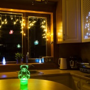 Фигура светодиодная на подставке "Мишка 2D", RGB | Фото 3