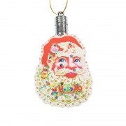 Фигурка подвесная "Санта Клаус" RGB 8*6 см | Фото 1