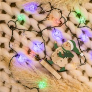 Гирлянда светодиодная "Кубики" 20 LED МУЛЬТИКОЛОР 2,8 метра с контроллером | Фото 2