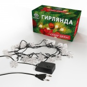 Гирлянда светодиодная "Кубики" 20 LED МУЛЬТИКОЛОР 2,8 метра с контроллером | Фото 7