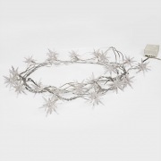 Гирлянда светодиодная "Снежинки" 20 LED БЕЛЫЕ 2,8 метра | Фото 6