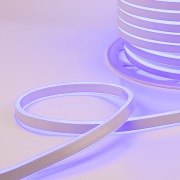 Гибкий неон LED SMD 8х16 мм, двухсторонний, синий, 120 LED/м, бухта 100 м | Фото 1