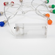 Гирлянда светодиодная «Мини-лампочки» 1.5 м, 10 LED, прозрачный ПВХ, цвет свечения мультиколор, 2 х АА (батарейки не в комплекте) NEON-NIGHT | Фото 7