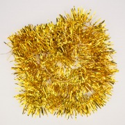 Гирлянда светодиодная «Мишура» золотая 10 LED, 1,5 м, прозрачный ПВХ, теплое белое свечение, 2 х АА (батарейки не в комплекте) NEON-NIGHT | Фото 4