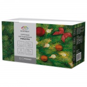 Гирлянда светодиодная «Мишура» серебряная 10 LED 1,5 м, прозрачный ПВХ, белый свет свечения, 2 х АА (батарейки не в комплекте) NEON-NIGHT | Фото 3