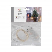 Гирлянда «Роса» 2 м, 20 LED, цвет свечения мультиколор, тонкий батарейный блок NEON-NIGHT | Фото 1