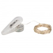 Гирлянда «Роса» с прищепкой 3 м, 30 LED, белое свечение, 2хCR2032 в комплекте NEON-NIGHT | Фото 5