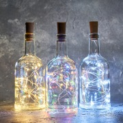 Гирлянда «Роса» с пробкой 2 м, 20 LED, цвет свечения мультиколор, 3хLR44 в комплекте NEON-NIGHT | Фото 9
